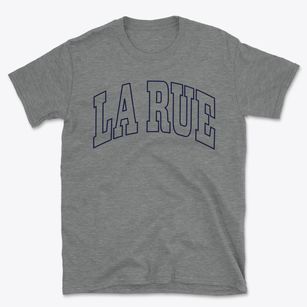 La Rue Ohio Trendy Block Basic T-Shirt
