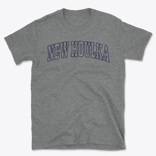 New Houlka Mississippi Trendy Block Basic T-Shirt