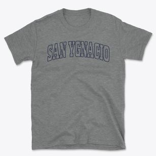 San Ygnacio Texas Trendy Block Basic T-Shirt
