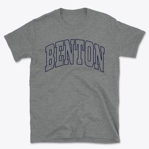 Benton New Hampshire Trendy Block Basic T-Shirt