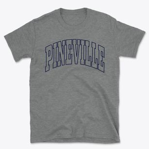 Pineville Arkansas Trendy Block Basic T-Shirt