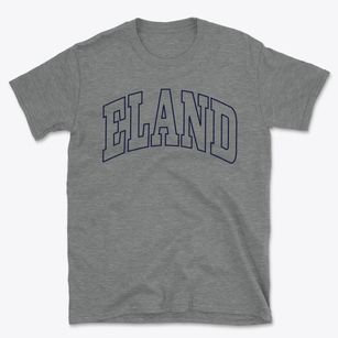 Eland Wisconsin Trendy Block Basic T-Shirt