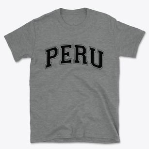 Peru New York Varsity Basic T-Shirt