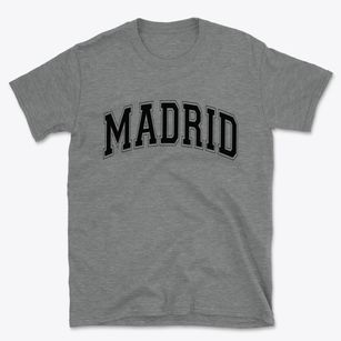 Madrid New York Varsity Basic T-Shirt