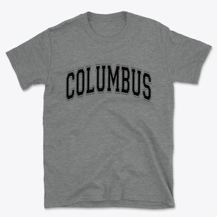 Columbus New Mexico Varsity Basic T-Shirt