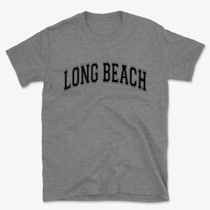Long Beach Mississippi Varsity Basic T-Shirt