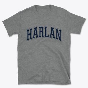 Harlan Kentucky Varsity Basic T-Shirt
