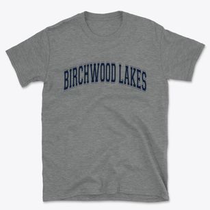 Birchwood Lakes Pennsylvania Varsity Basic T-Shirt