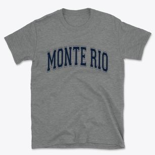 Monte Rio California Varsity Basic T-Shirt