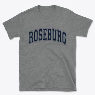 Roseburg Oregon Varsity Basic T-Shirt