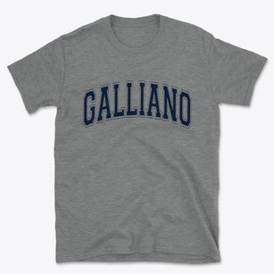 Galliano Louisiana Varsity Basic T-Shirt