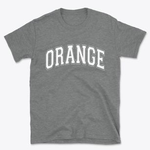 Orange Ohio Varsity Basic T-Shirt