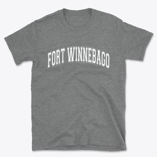 Fort Winnebago Wisconsin Varsity Basic T-Shirt