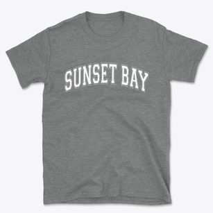 Sunset Bay New York Varsity Basic T-Shirt