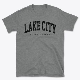 Lake City Minnesota Urban Vibe Basic T-Shirt