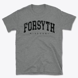 Forsyth Missouri Urban Vibe Basic T-Shirt