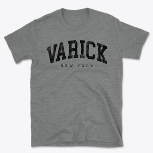 Varick New York Urban Vibe Basic T-Shirt