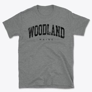 Woodland Maine Urban Vibe Basic T-Shirt