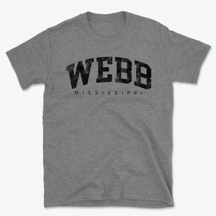 Webb Mississippi Urban Vibe Basic T-Shirt