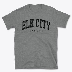 Elk City Kansas Urban Vibe Basic T-Shirt
