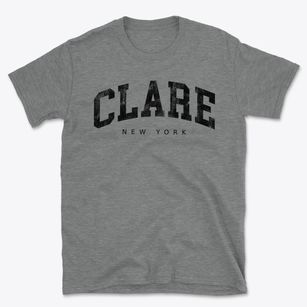 Clare New York Urban Vibe Basic T-Shirt
