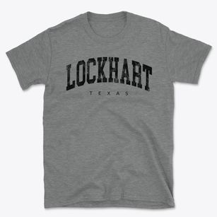 Lockhart Texas Urban Vibe Basic T-Shirt