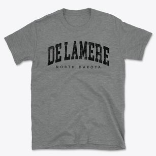 De Lamere North Dakota Urban Vibe Basic T-Shirt