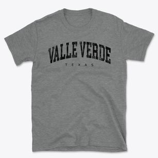 Valle Verde Texas Urban Vibe Basic T-Shirt