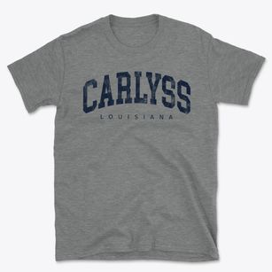 Carlyss Louisiana Urban Vibe Basic T-Shirt