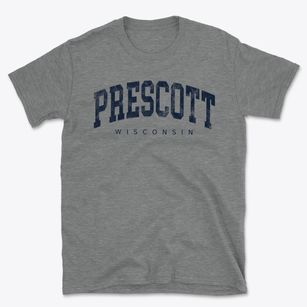 Prescott Wisconsin Urban Vibe Basic T-Shirt