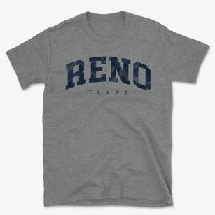 Reno Texas Urban Vibe Basic T-Shirt