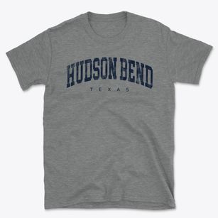 Hudson Bend Texas Urban Vibe Basic T-Shirt