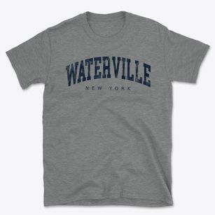 Waterville New York Urban Vibe Basic T-Shirt