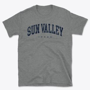 Sun Valley Idaho Urban Vibe Basic T-Shirt