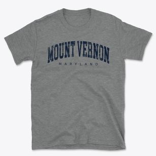 Mount Vernon Maryland Urban Vibe Basic T-Shirt
