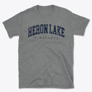 Heron Lake Minnesota Urban Vibe Basic T-Shirt