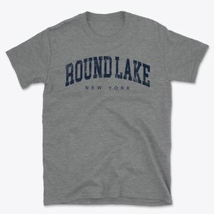 Round Lake New York Urban Vibe Basic T-Shirt