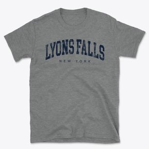 Lyons Falls New York Urban Vibe Basic T-Shirt