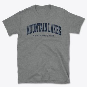 Mountain Lakes New Hampshire Urban Vibe Basic T-Shirt