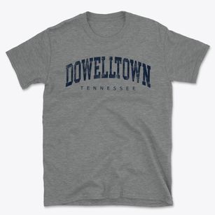 Dowelltown Tennessee Urban Vibe Basic T-Shirt