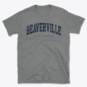 Beaverville Illinois Urban Vibe Basic T-Shirt