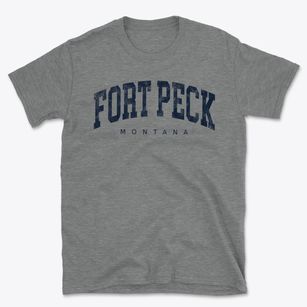 Fort Peck Montana Urban Vibe Basic T-Shirt