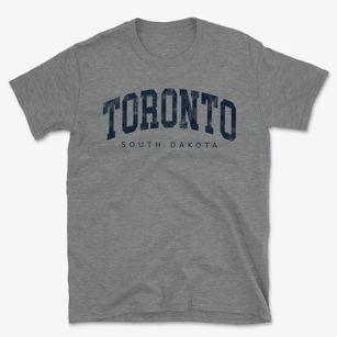 Toronto South Dakota Urban Vibe Basic T-Shirt