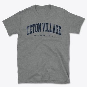 Teton Village Wyoming Urban Vibe Basic T-Shirt