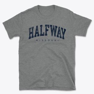 Halfway Missouri Urban Vibe Basic T-Shirt