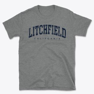 Litchfield California Urban Vibe Basic T-Shirt