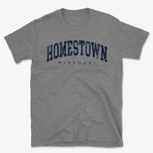 Homestown Missouri Urban Vibe Basic T-Shirt