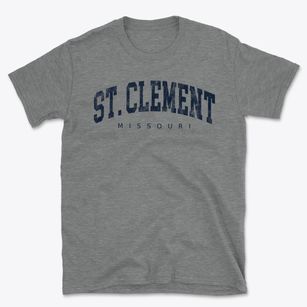 St. Clement Missouri Urban Vibe Basic T-Shirt