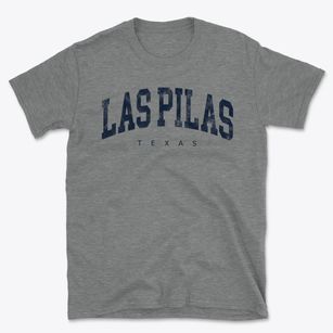 Las Pilas Texas Urban Vibe Basic T-Shirt