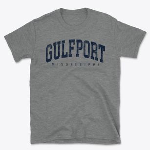 Gulfport Mississippi Urban Vibe Basic T-Shirt